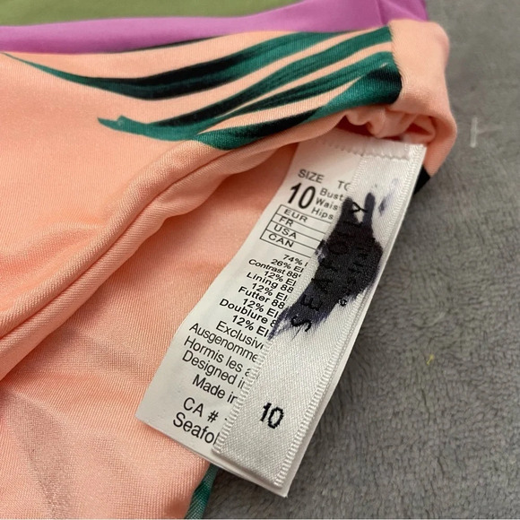 New! Seafolly las palmas reversible bikini bottoms 21602 - Picture 3 of 7